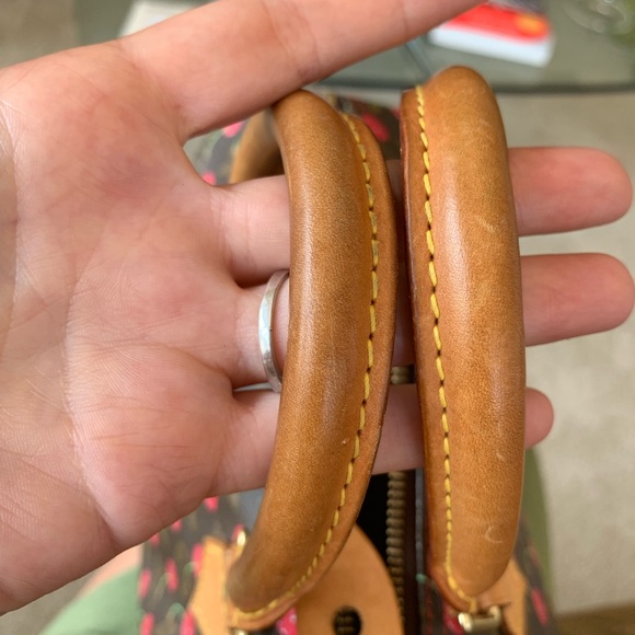 LOUIS VUITTON π Speedy 25 Monogram Cerises Cherry π - Picture 13 of 17